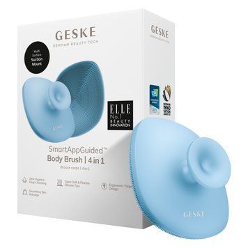 Щетка для тела GESKE Body Brush 4в1 aquamarine HB0329 фото