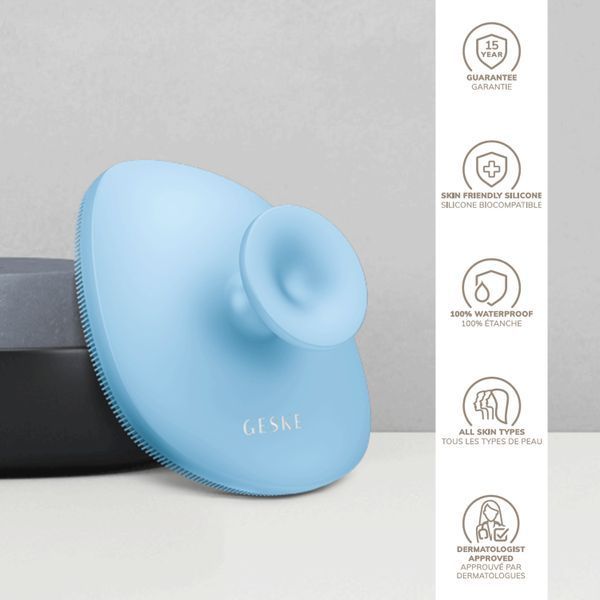 Щітка для тіла GESKE Body Brush 4в1 aquamarine HB0329 фото