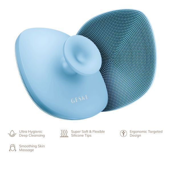 Щітка для тіла GESKE Body Brush 4в1 aquamarine HB0329 фото
