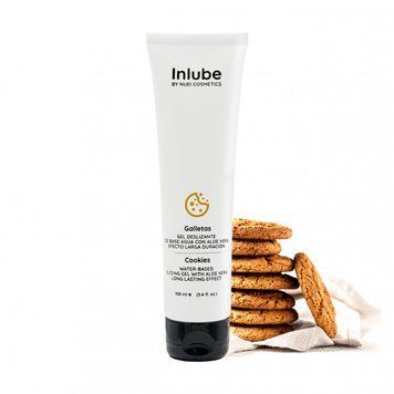 Їстівний лубрикант на водній основі смак: печиво INLUBE, 100 мл Nuei (Іспанія) NU513567 фото