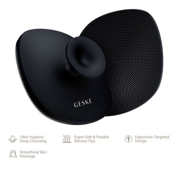 Щетка для тела GESKE Body Brush 4в1 black HB0330 фото