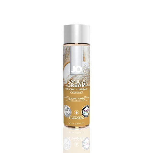 Смазка на водной основе System JO H2O &mdash; Vanilla Cream (120 мл) без сахара, растительный глицерин SO1778 фото