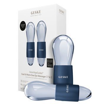 Подвійний масажер для очей GESKE Cool&Warm Duo Eye Massager 7в1 midnight HB0323 фото