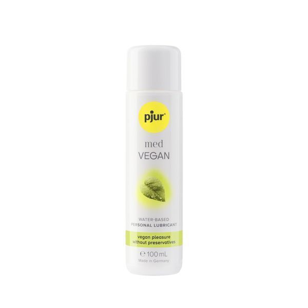 Лубрикант на водній основі pjur MED Vegan glide 100 мл &mdash; тільки веганські інгредієнти PJ12690 фото