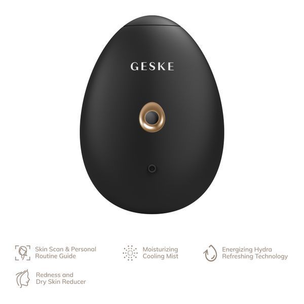 Електронний освіжувач для зволоження обличчя GESKE Facial Hydration Refresher 4в1 gray HB0163 фото