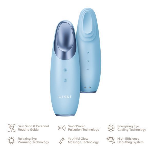 Енерджайзер для очей GESKE Warm&Cool Eye Energizer 6в1 aquamarine HB0116 фото