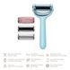 Ролик для голкової мезотерапії обличчя та тіла GESKE MicroNeedle Face&Body Roller 9в1 turquoise HB0213 фото 2