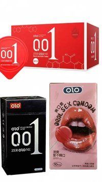 Набір з 30 шт : OLO - Passionate Factor , Black , Oral Candy SOS263 фото