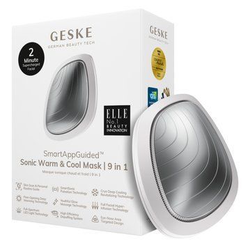 Ультразвукова маска тепло та холод GESKE Sonic Warm&Cool Mask 9в1 white HB0106 фото