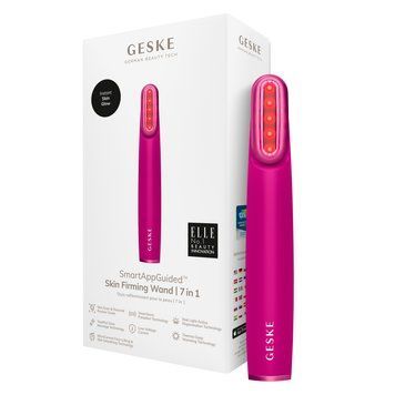 Устройство для укрепления и тонизации кожи лица с поворотной головкой GESKE Skin Firming Wand 7в1 magenta HB0441 фото