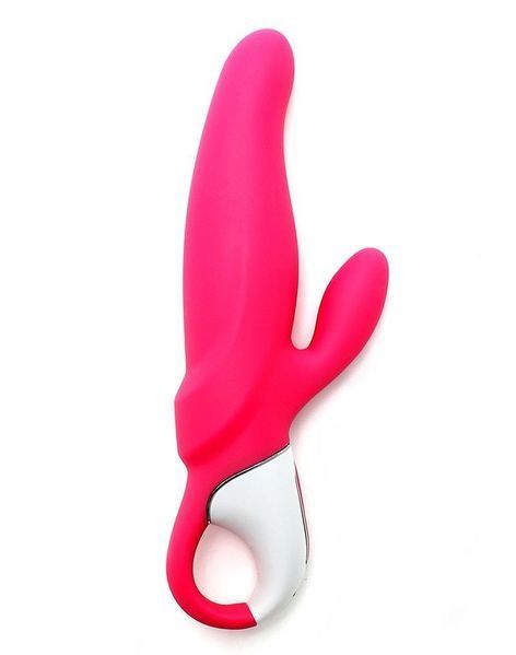 Потужний вібратор-кролик Satisfyer Vibes Mr. Rabbit, два мотори, литий силікон, 12 режимів робот SO2199 фото