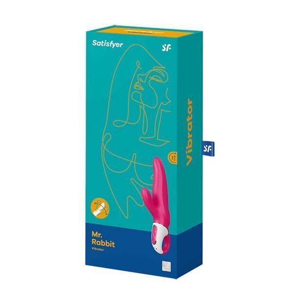 Потужний вібратор-кролик Satisfyer Vibes Mr. Rabbit, два мотори, литий силікон, 12 режимів робот SO2199 фото