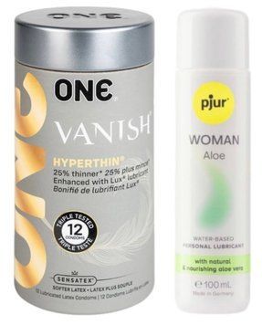 Набір 12 шт ONE Vanish + Лубрикант Pjur Woman Aloe 100 мл SOS13068 фото