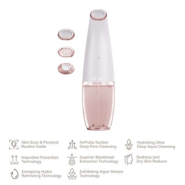 Очищуючий засіб для обличчя GESKE Aqua-Stream Face Cleanser 8в1 starlight HB0403 фото