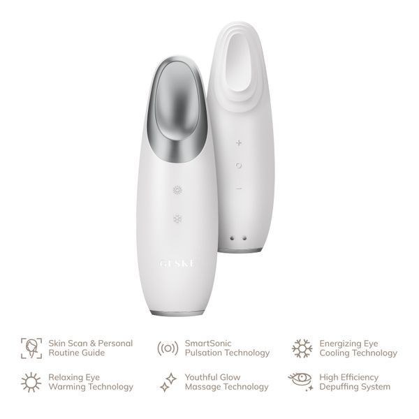 Енерджайзер для очей GESKE Warm&Cool Eye Energizer 6в1 white HB0117 фото