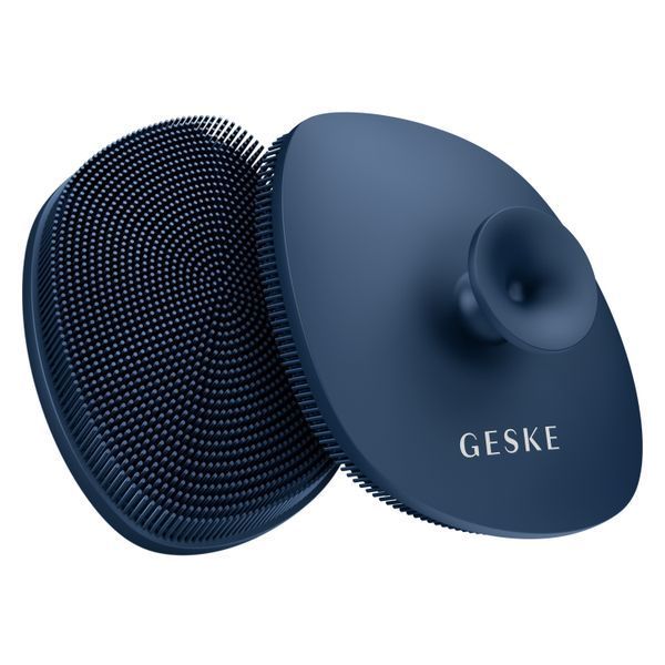 Щітка для обличчя GESKE Facial Brush 4в1 з тримачем midnight HB0056 фото