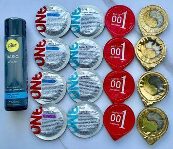 Набір 16 штук One, Olo + лубрикант pjur Basic Waterbased (100 мл) SOS3986 фото