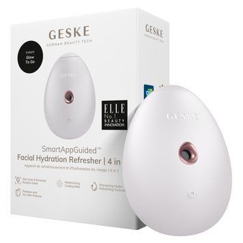 Электронный освежитель для увлажнения лица GESKE Facial Hydration Refresher 4в1 starlight HB0165 фото