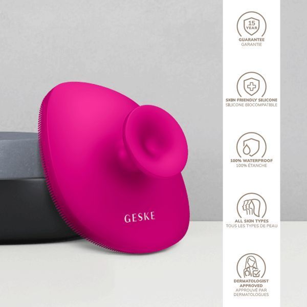 Щітка для тіла GESKE Body Brush 4в1 magenta HB0333 фото