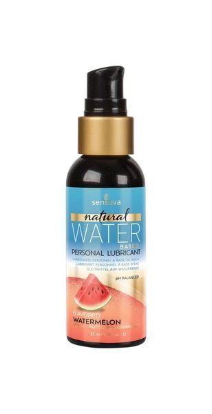 Смазка на водной основе Sensuva Natural Water-Based Watermelon (57мл) без глицерина и парабенов SO3222 фото