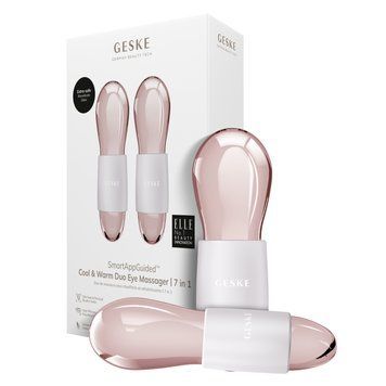 Подвійний масажер для очей GESKE Cool&Warm Duo Eye Massager 7в1 starlight HB0326 фото