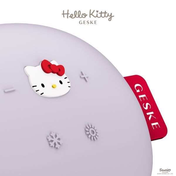Ультразвукова маска тепло та холод GESKE Sonic Warm&Cool Mask 8в1 by Hello Kitty purple HB0246 фото