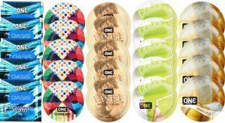 Набір з 25 шт One Oasis Premium + ONE Ribs + ONE Vanish + ONE Color + ONE Banana SOS8457 фото