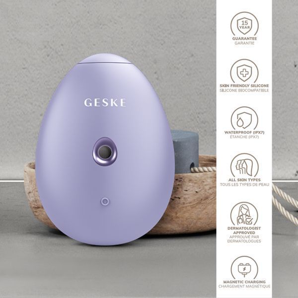 Электронный освежитель для увлажнения лица GESKE Facial Hydration Refresher 4в1 purple HB0167 фото