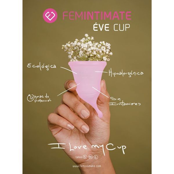 Менструальна чаша Femintimate Eve Cup New розмір L, об&rsquo;єм &mdash; 50 мл, ергономічний дизайн SO6303 фото