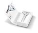 Электронный ультразвуковой ролик для лица и тела GESKE Sonic Facial&Body Roller 4в1 white HB0039 фото 9