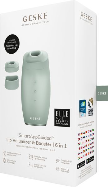 Устройство для увеличения объема губ GESKE Lip Volumizer&Booster 6в1 green HB0409 фото