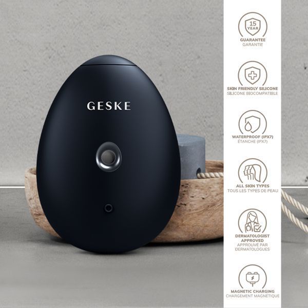 Электронный освежитель для увлажнения лица GESKE Facial Hydration Refresher 4в1 black HB0168 фото