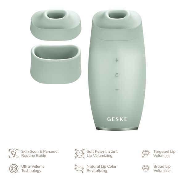 Устройство для увеличения объема губ GESKE Lip Volumizer&Booster 6в1 green HB0409 фото