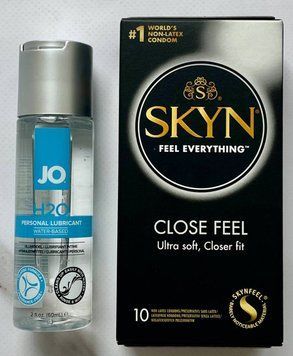 Комплект Skyn Elite 10 шт + Лубрикант System JO H2O ORIGINAL (60 мл) SOS2998 фото