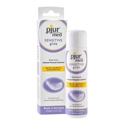 Лубрикант на водній основі pjur MED Sensitive glide 100 мл для надчутливої ​​шкіри PJ12660 фото