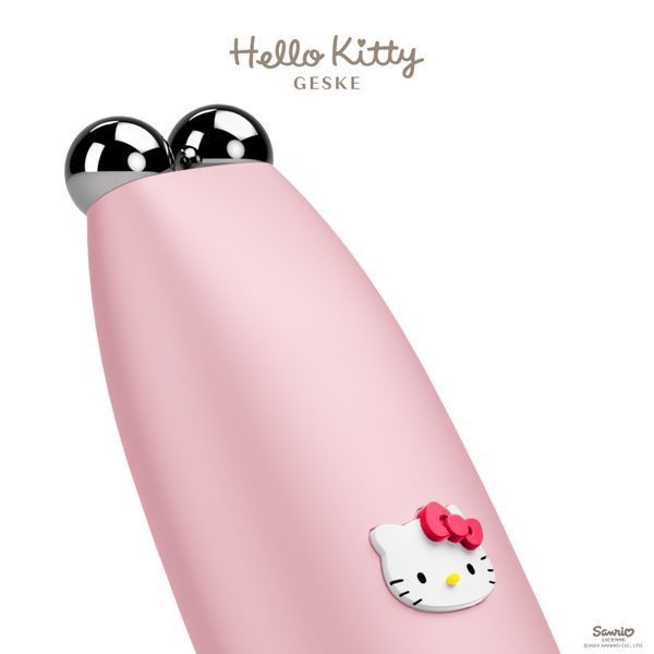 Микротоковая ручка для подтяжки лица GESKE MicroCurrent Face-Lift Pen 6в1 Hello Kitty pink HB0251 фото