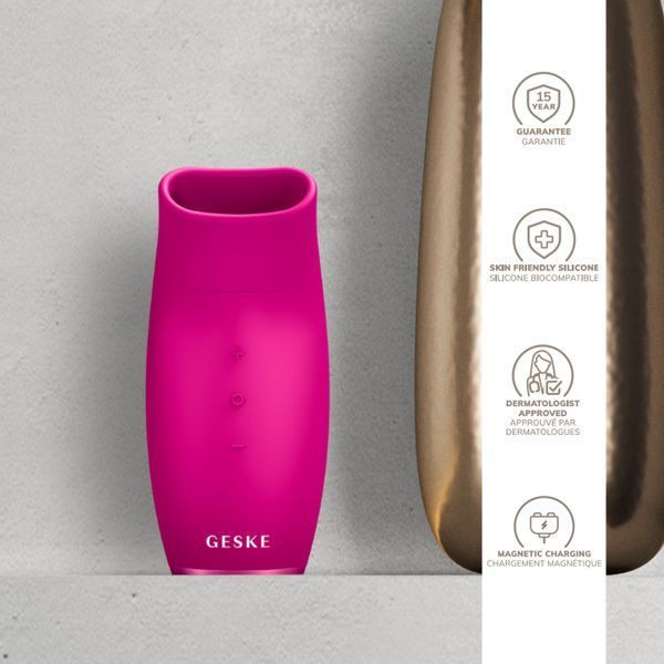 Пристрій для збільшення об'єму губ GESKE Lip Volumizer&Booster 6в1 magenta HB0410 фото