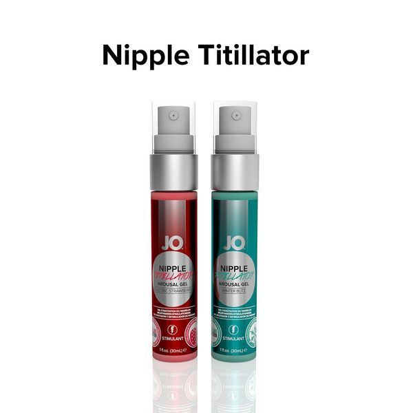 Гель для стимуляції сосків System JO Nipple Titillator Strawberry (30 мл), ментол та перцева м&rsquo;ята SO1499 фото