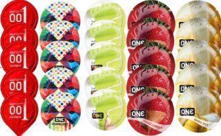 Набір з 25 шт OLO Red 0.01 + ONE Ribs + ONE Color + ONE Chocolate Strawberry + ONE Banana SOS8754 фото