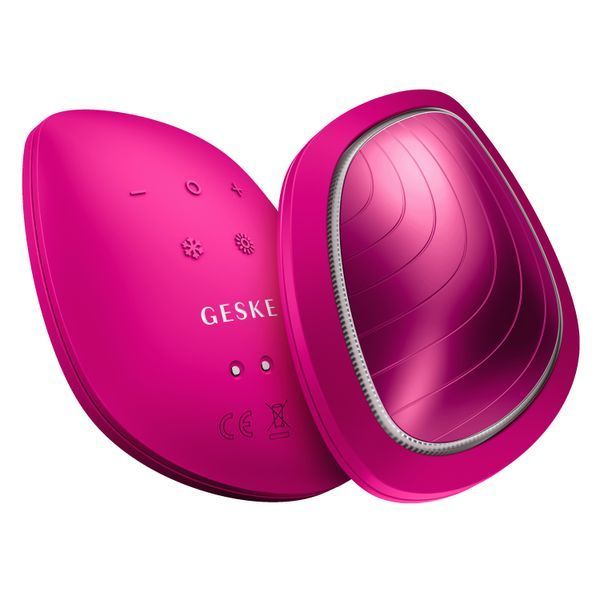 Ультразвукова маска тепло та холод GESKE Sonic Warm&Cool Mask 9в1 magenta HB0098 фото