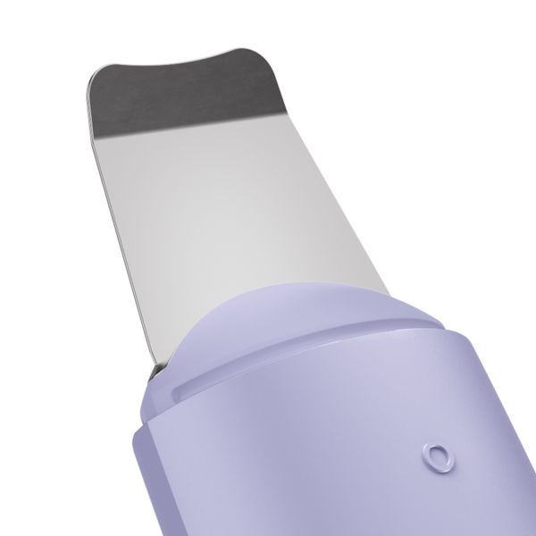 Мікрострумовий скрабер для шкіри та усунення чорних точок GESKE MicroCurrent Skin Scrubber&Blackhead Remover 9в1 purple HB0145 фото