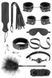 Набір для BDSM Fetish Tentation SM Bondage Box in vegan leather 10 предметів SX1092 фото 1
