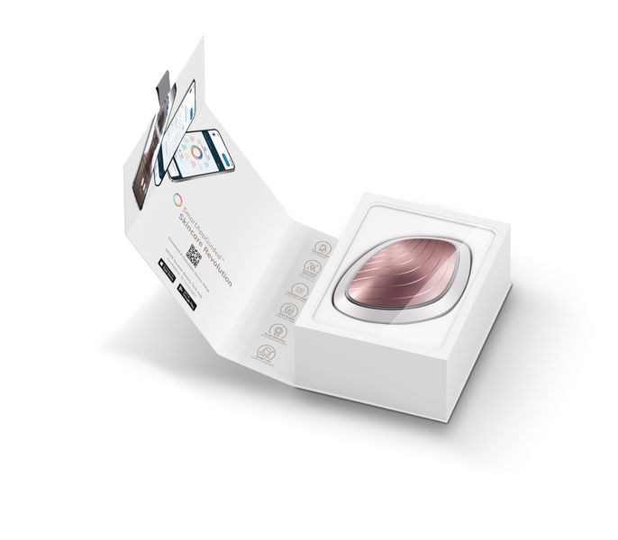Ультразвуковая маска тепло и холод GESKE Sonic Warm & Cool Mask 9 в 1 starlight HB0099 фото