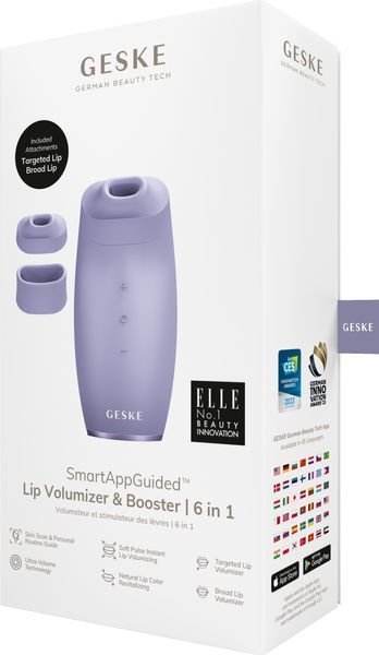 Устройство для увеличения объема губ GESKE Lip Volumizer&Booster 6в1 purple HB0413 фото