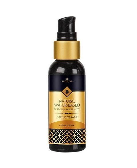 Смазка на водной основе Sensuva Natural Water-Based Salted Caramel (57мл) без глицерина и парабенов SO3220 фото