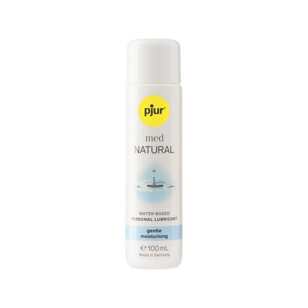 Лубрикант на водній основі pjur MED Natural glide 100 мл спеціально для сухої та чутливої ​​шкіри PJ10850 фото