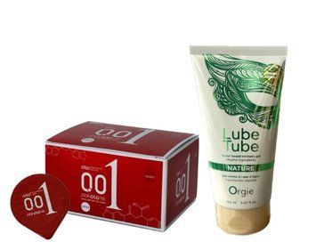 OLO Passionate Factor &mdash; 10 шт и Лубрикант ORGIE LUBE TUBE NATURE, 150 мл SOS868 фото