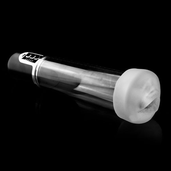 Вакуумна помпа для чоловіків Maximizer Worx VX5 Rechargeable Pump Mouth Black LT4 фото
