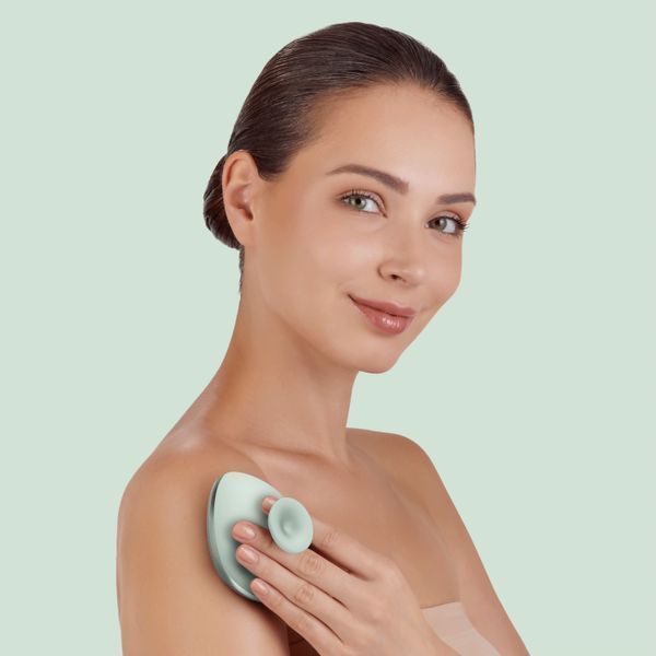 Щітка для тіла GESKE Body Brush 4в1 green HB0343 фото
