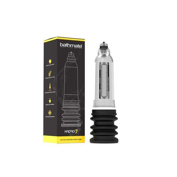 Гидронасос Bathmate Hydro 7 Clear, для члена довижной от 12,5 до 18см, диаметр до 5см BM-30-CC фото
